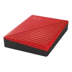 כונן My Passport 6TB מבית WD בצבע אדום