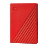 כונן My Passport 6TB מבית WD בצבע אדום