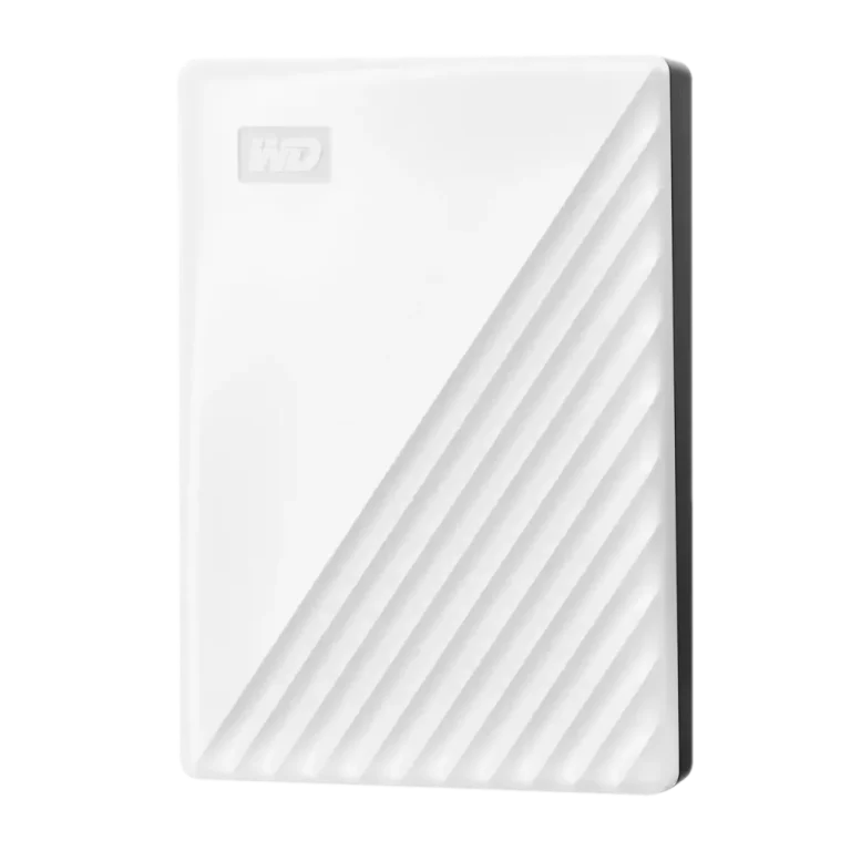 כונן My Passport 6TB מבית WD בצבע לבן