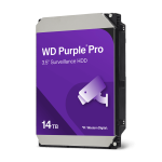 כונן קשיח פנימי 14TB WD Purple™ Pro Surveillance HDD SATA