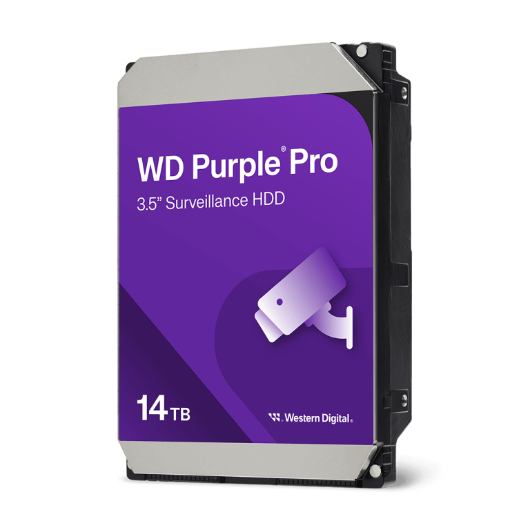 כונן קשיח פנימי 14TB WD Purple™ Pro Surveillance HDD SATA