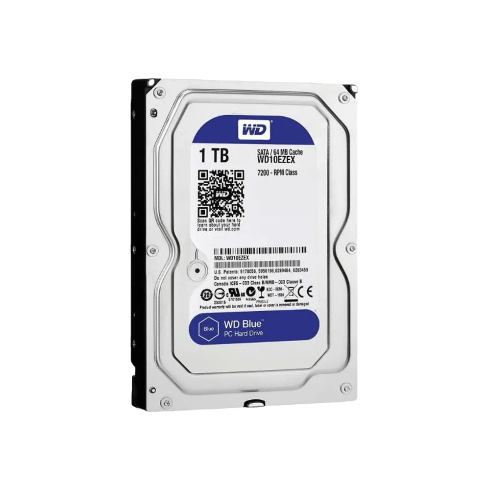 כונן פנימי WD10EZEX  3.5 BLUE 1T