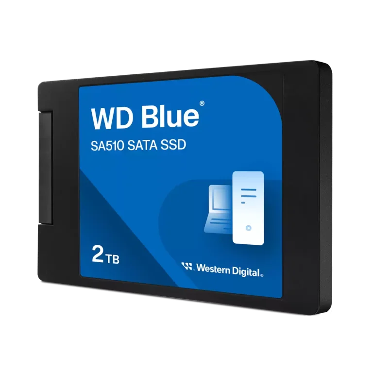 כונן SSD פנימי WD Blue SA510 – נפח 2TB, SATA III, פורמט 2.5 אינץ'