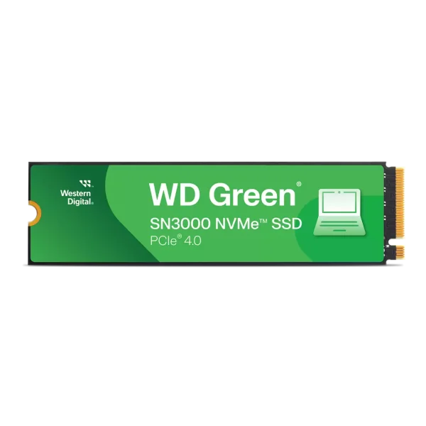 כונן SSD פנימי WD Green SN3000 – נפח 1TB, PCIe Gen4 NVMe