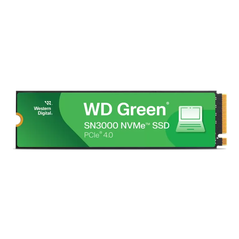 כונן SSD פנימי WD Green SN3000 – נפח 1TB, PCIe Gen4 NVMe