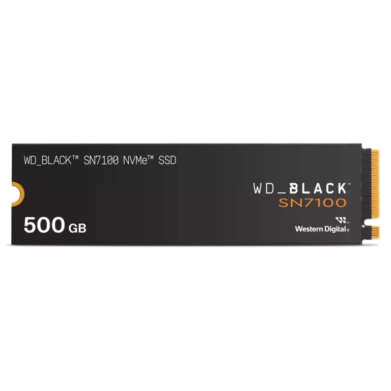 כונן SSD פנימי WD Black SN7100 – נפח 500GB, PCIe Gen4 NVMe