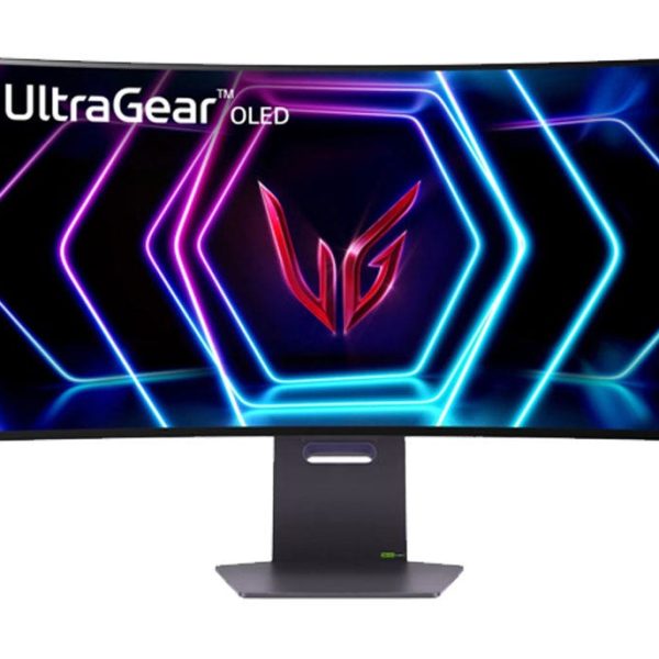 מסך "39 גיימינג קעור OLED 240Hz UltraGear™ WQHD תוצרת LG דגם: 39GS95QE-B