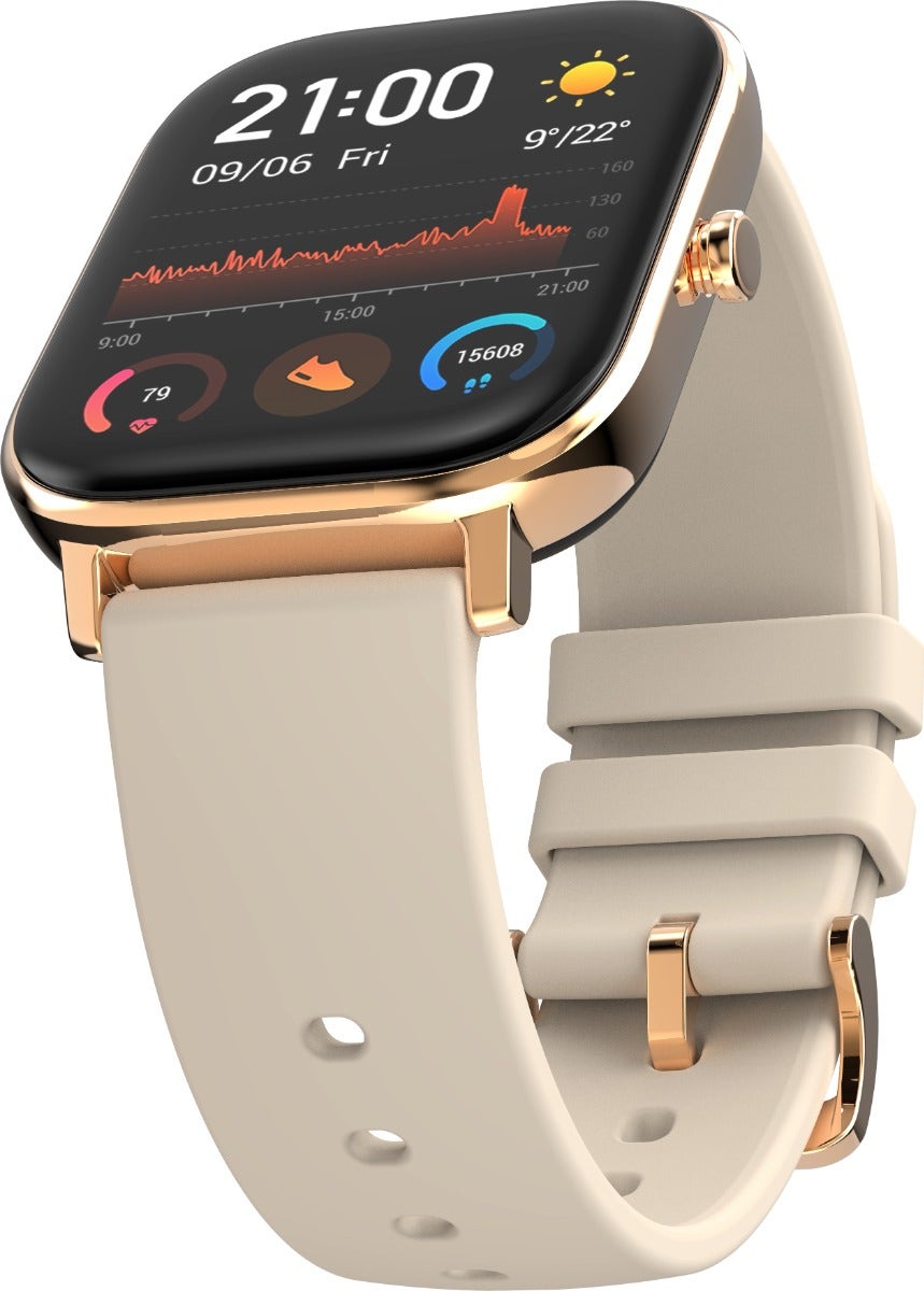 שעון חכם Amazfit דגם GTS צבע Desert Gold - תמונה נוספת