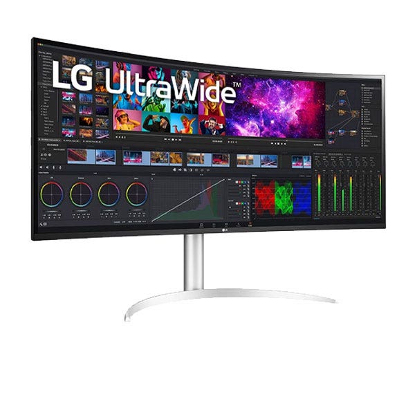 מסך מחשב קעור LG UltraWide Nano IPSדגם: 40WP95C-W - תמונה נוספת