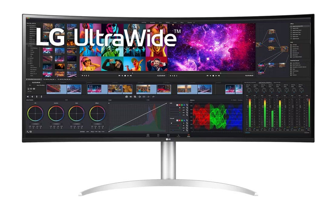 מסך מחשב קעור LG UltraWide Nano IPSדגם: 40WP95C-W