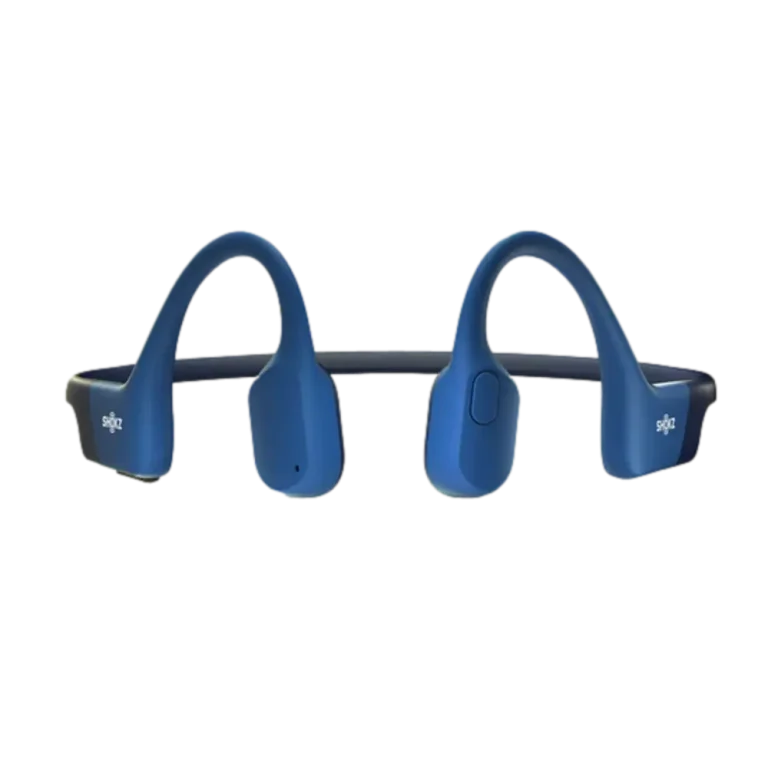 אוזניות ספורט אלחוטיות OPENRUN SHOKZ בצבע כחול