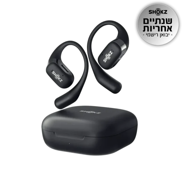 אוזניות SHOKZ OPENFIT OPEN-EAR שחור