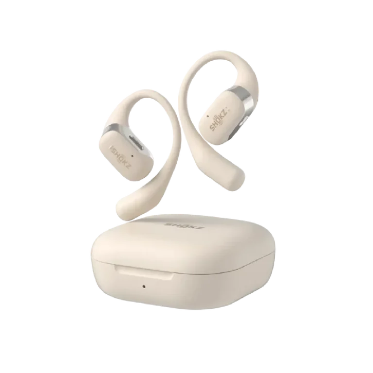 אוזניות  SHOKZ OPENFIT OPEN-EAR בז'