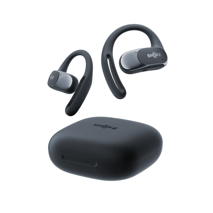 אוזניות OPENFIT AIR בצבע שחור מבית SHOKZ