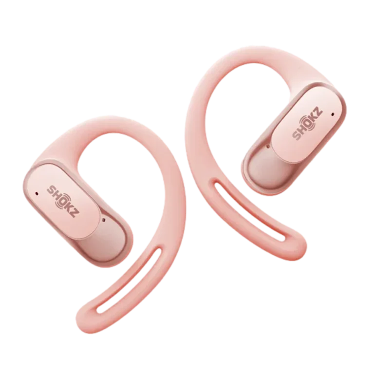 אוזניות OPENFIT AIR בצבע ורוד מבית SHOKZ