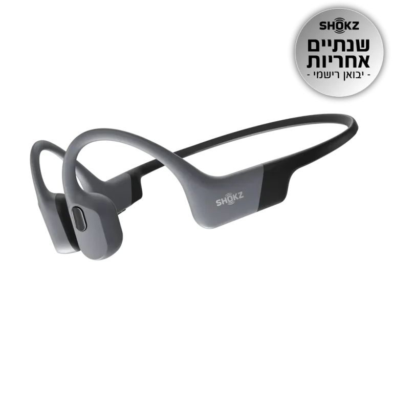אוזניות OPENSWIM PRO בצבע אפור מבית SHOKZ