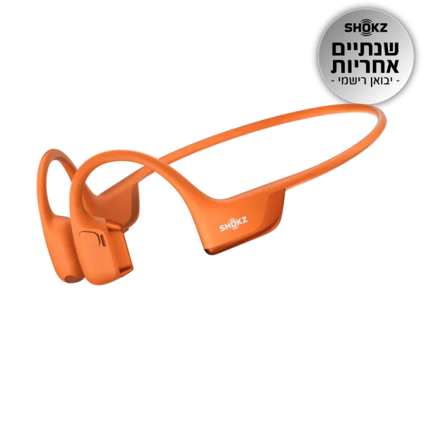 אוזניות OPENRUN PRO 2 בצבע כתום מבית SHOKZ