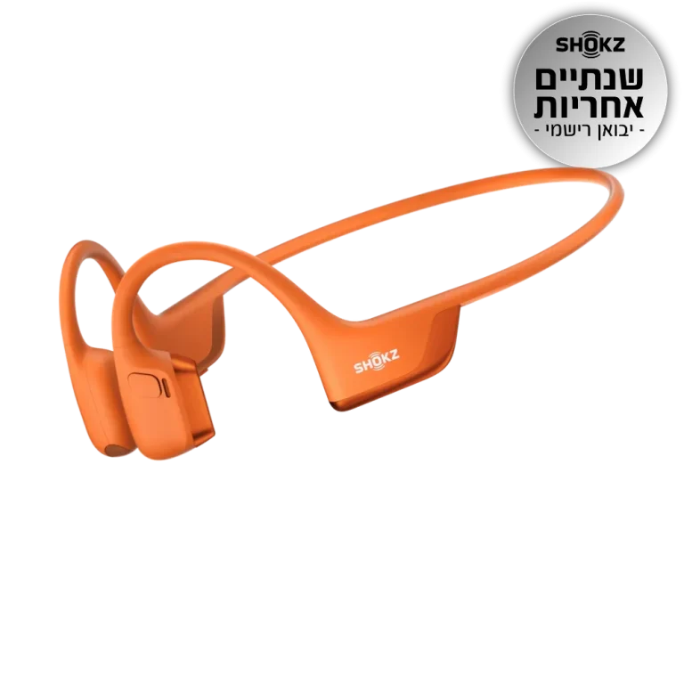 אוזניות OPENRUN PRO 2 בצבע כתום מבית SHOKZ