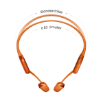 אוזניות OPENRUN PRO 2 mini בצבע כתום מבית SHOKZ
