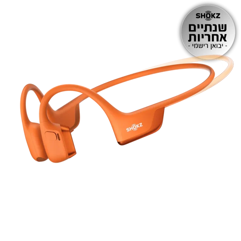 אוזניות OPENRUN PRO 2 mini בצבע כתום מבית SHOKZ