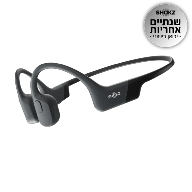 אוזניות הולכת עצם Shokz OpenRun USB-C שחור