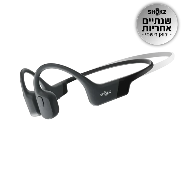 אוזניות הולכת עצם Shokz OpenRun Mini USB-C שחור