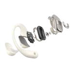 אוזניות אלחוטיות Shokz OPENFIT 2 בז'