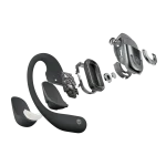 אוזניות אלחוטיות +Shokz OPENFIT 2 שחור