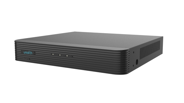 מקליט וידאו 4 ערוצים עד 4 מצלמות IP דגם NVR-104E2 מבית UNIARCH