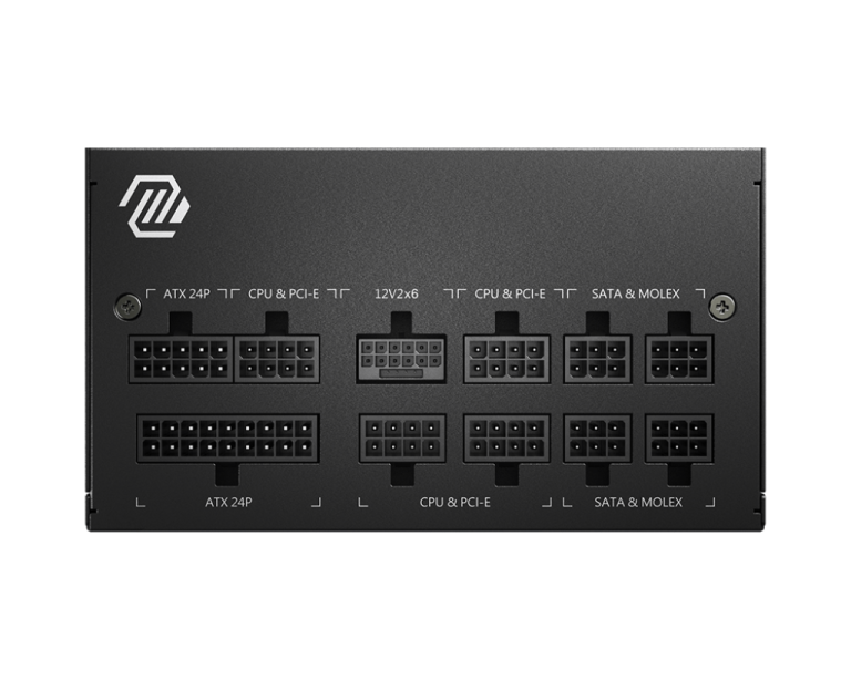 MSI MAG A850GL PCIE5 PCIE5 80 GOLD - תמונה נוספת