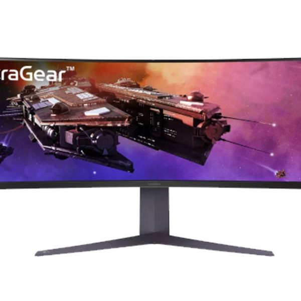 מסך מחשב "45 קעור UltraGear™ DQHD תומך VESA תוצרת LG דגם: 45GR75DC-B