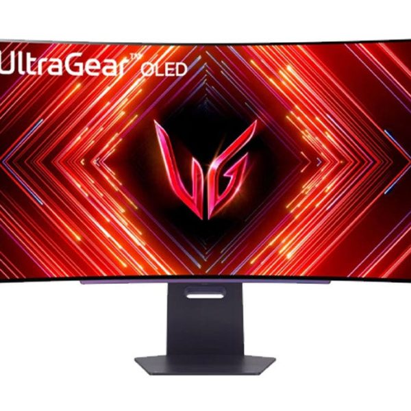 מסך "45 גיימינג קעור UltraGear™ WQHD תוצרת LG דגם: 45GS95QE-B