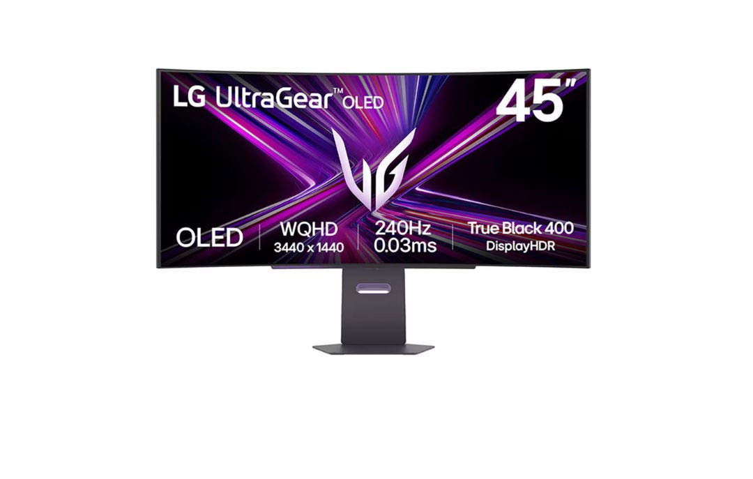 מסך מחשב "45 גיימינג קעור UltraGear™ WQHD תוצרת LG דגם: 45GX900A-B