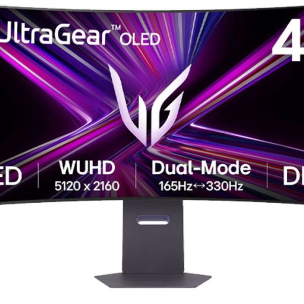 מסך מחשב "45 UltraGear™ OLED 5K2K תוצרת LG דגם: 45GX950A-B