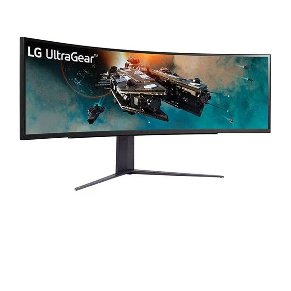 מסך מחשב גיימינג מקצועי קעור "49 UltraGear™ Dual QHD תוצרת LG דגם: 49GR85DC-B - תמונה נוספת