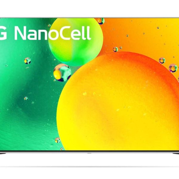 טלוויזיה "50 חכמה LG NANO CELL ברזולוציית 4K דגם: 50NANO776QA
