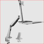 מתקן שולחני מתכוונן LUMI DWS02-C01 – לעמדת עבודה נוחה ואופטימלית