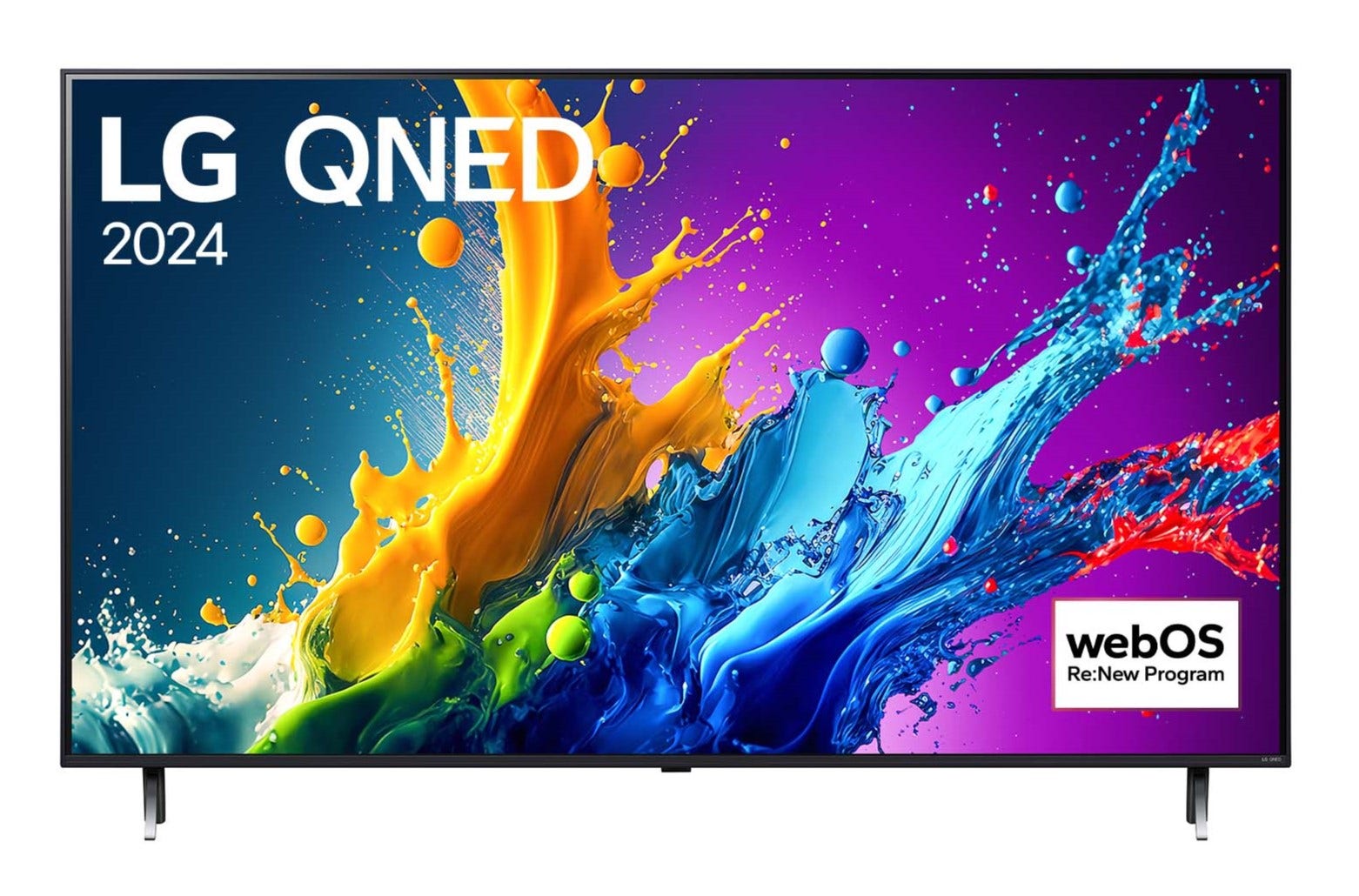טלוויזיה "55 חכמה LG QNED ברזולוציית 4K דגם: 55QNED80T6B