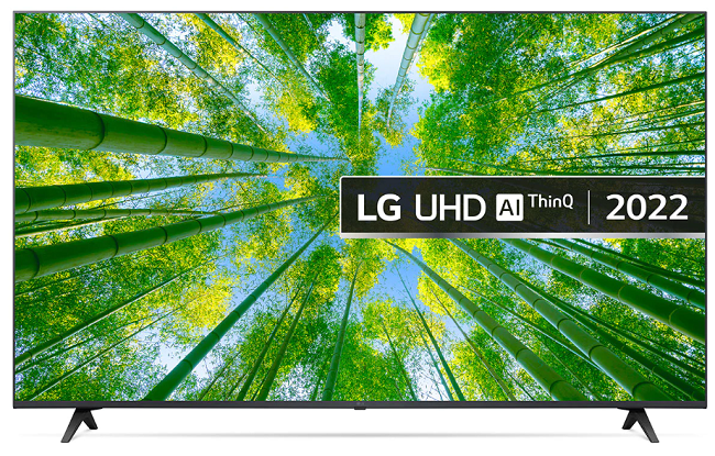 טלוויזיה "55 חכמה LG UHD ברזולוציית 4K דגם: 55UQ80006LD
