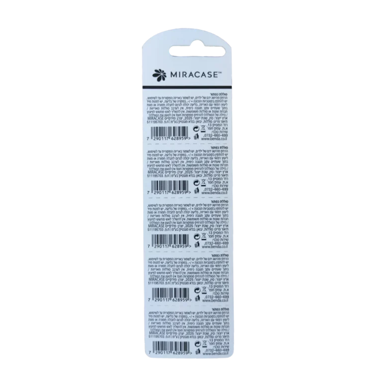 מארז 5 סוללות אלקליין 3V מבית Miracase