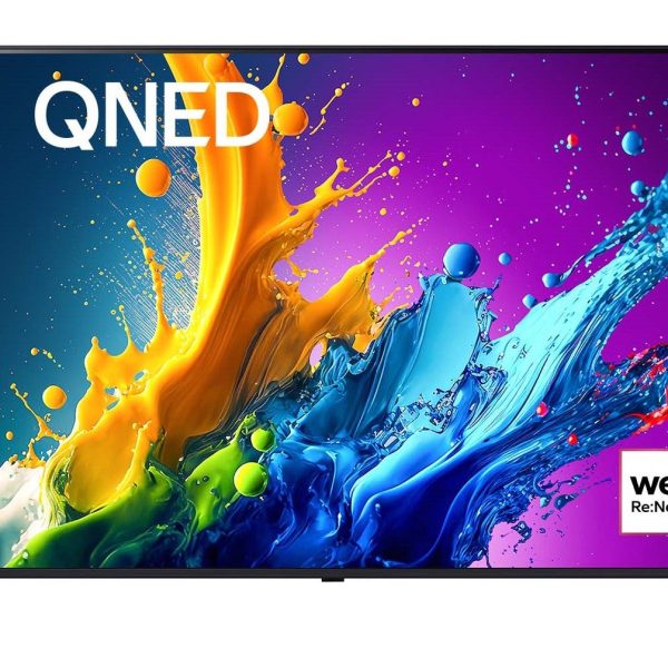 טלוויזיה "65 חכמה LG QNED ברזולוציית 4K דגם: 65QNED80T6B