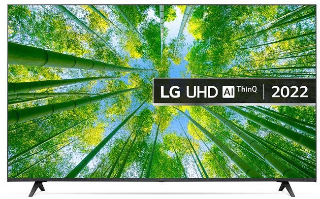 טלוויזיה "65 חכמה LG UHD ברזולוציית 4K דגם: 65UQ80006LD