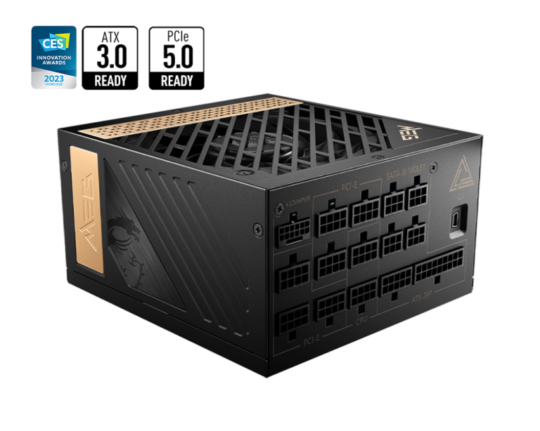 MSI MEG Ai1300P PCIE5 80 PLATINUM