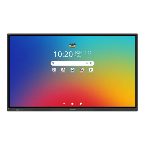 מסך מגע אינטראקטיבי 65" ViewSonic IFP6534 | 4K + Android 14