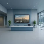 מסך מסחרי 43″ ברזולוציית 4K דגם CDE4314‑2C ProAV מבית ViewSonic