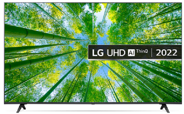 טלוויזיה "70 חכמה LG UHD ברזולוציית 4K דגם: 70UQ80006LD