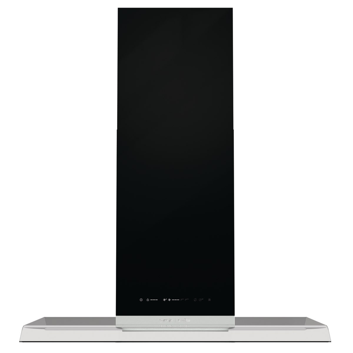 קולט אדים תקרתי gorenje בצבע שחור בשילוב זכוכית דגם IHGC963ORAB
