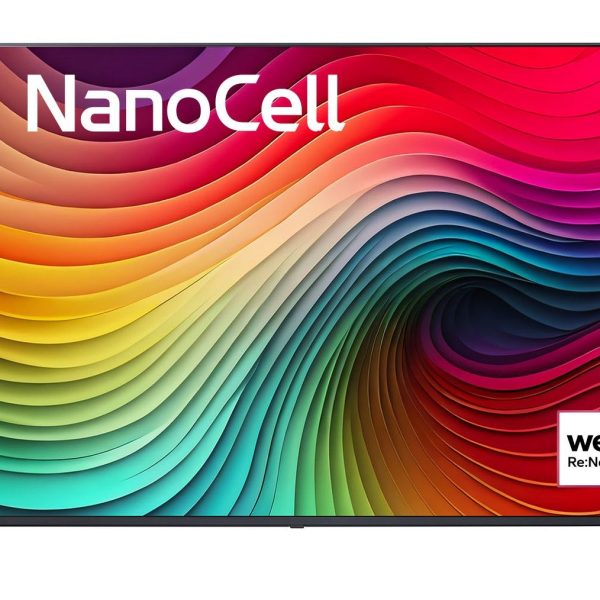 טלוויזיה "75 חכמה LG NANO CELL ברזולוציית 4K דגם: 75NANO81T6A