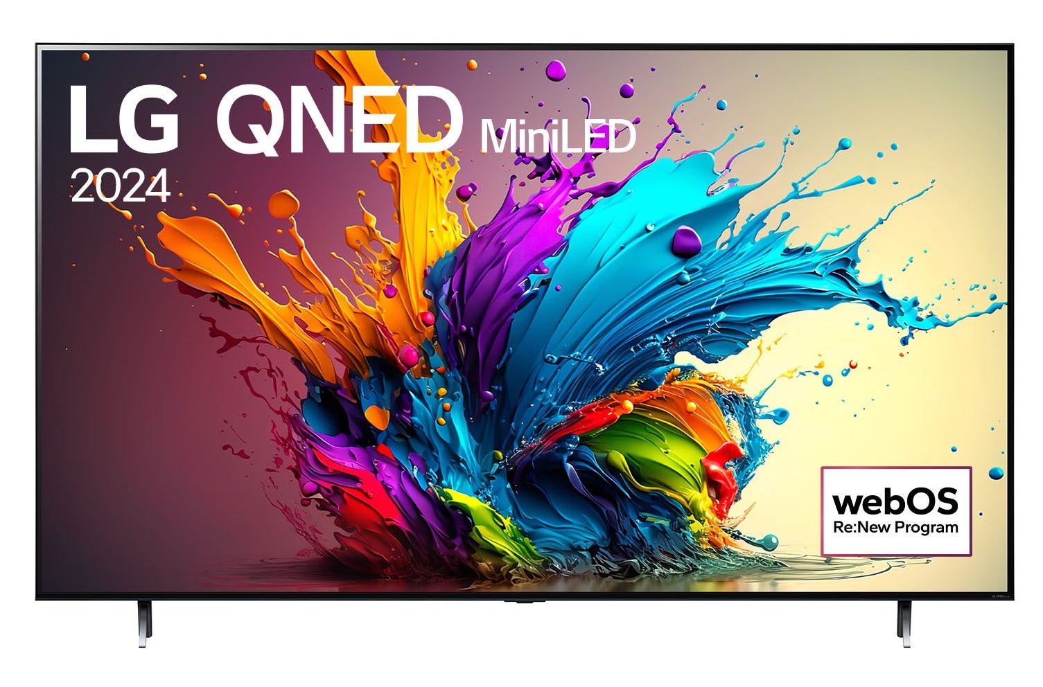 טלוויזיה "75 חכמה LG QNED MiniLED ברזולוציית 4K דגם: 75QNED90T6A