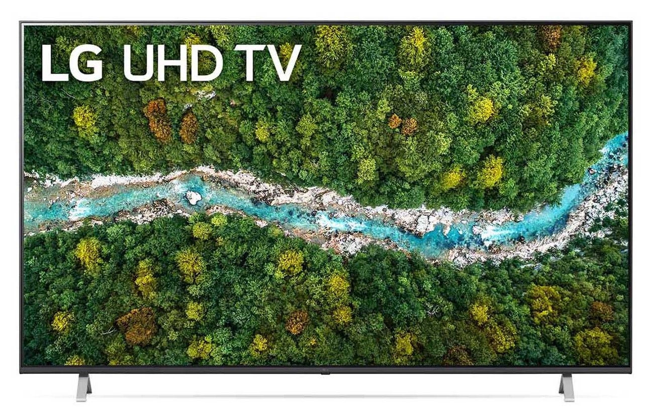 טלוויזיה "75 חכמה LG UHD ברזולוציית 4K דגם: 75UP7760PVB